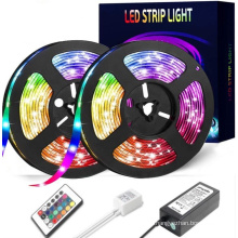 color 5050 RGB led's led light strip 5M SMD 24 keys IR Remote handler